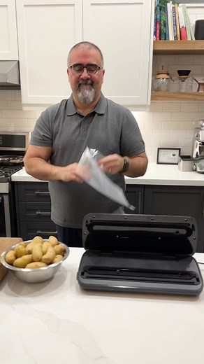 Sous Vide Fingerling Potatoes with Butter and Rosemary