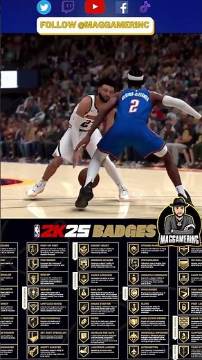 Badges Breakdown NBA 2K25 - Best How to Guide
