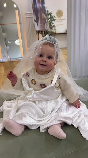 Adorable Baby Bride and Flower Girl Outfits