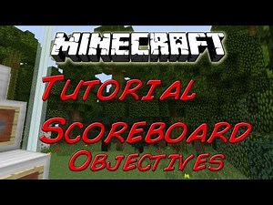 Minecraft Tutorial - Anzeigetafel | Scoreboard - Ziele/Objectives [Deutsch | HD]