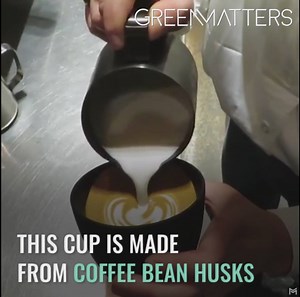 These fashionable mugs are made from actual coffee bean husks! | Green Matters