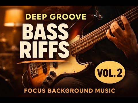 Deep Groove Bass Riffs | Focus Background Music (1 Hour) | Vol. 2