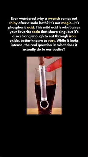 Soda vs. Rust: The Shocking Result! 😱 #shorts