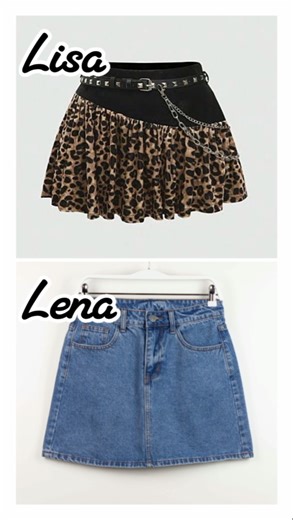 Lisa Or Lena A Quien Eliges? #lisaorlena #shorts