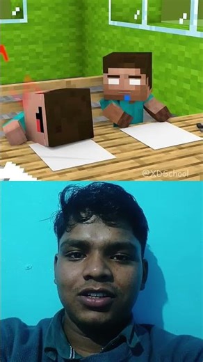 Minecraft Friends Classroom Funny Moments 🤣 #minecraft #sprunki #skibidi #shorts