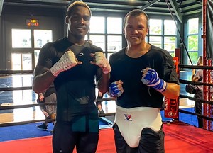 Andreas Katzourakis Training With Veteran Coach Ronnie Shields