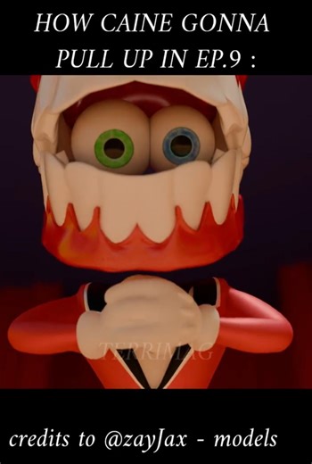 CAINE'S NOT DEAD YET 🥀(Metro Man Meme) #animation #caine #tadc #theamazingdigitalcircus9 #kinger