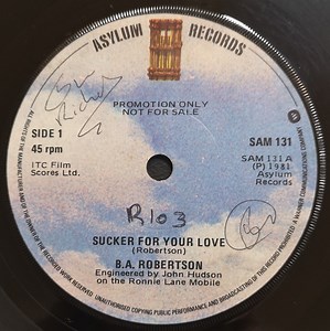 B. A. Robertson - Sucker For Your Love