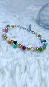 How to make a bracelet#bracelet #easydiy #tutorial #handrope #handmade #beadjewlery #foru | Fingertips_art