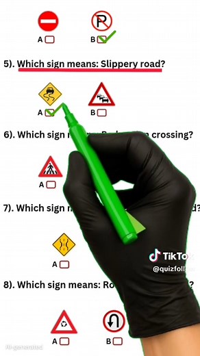 Master Road Signs with This Driving Test Quiz