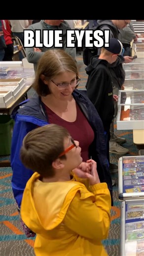 He REALLY wanted a Blue Eyes White Dragon Card . . . . . . #yugioh #yugiohcommunity #yugiohcards #bewd #blueeyeswhitedragon #yugiohtcg #yugiohocg #yugiohcard #yugi #yugiohcollection #yugiohcollector #yugiohcollections #darkmagiciangirl #darkmagician #vendorpov #ghostrareyugioh #yugiohanime #cardvendor #pokemonvendor #tradingcardvendor #tradingcards #cardcollector #cardcollection #cardshow #cardshows | coops_collection