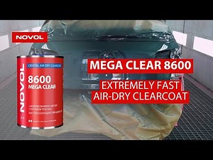 [EN] NOVOL MEGA CLEAR 8600 - extremely fast AIR-DRY clearcoat