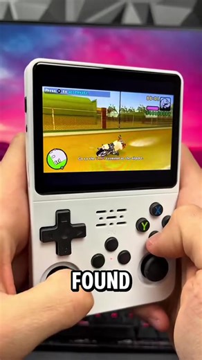 Portable, powerful, and packed with classics. The R36S is retro done right. #retrogaming #gameboy #r36s #gaming #console