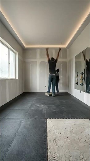 From Empty Room to Ultimate Home Gym Transformation #diy #interiordesign #renovation #luxury