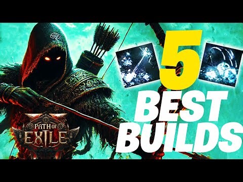 TOP 5 BEST POE 2 BUILDS YOU NEED TO TRY! Path of Exile 2 Builds