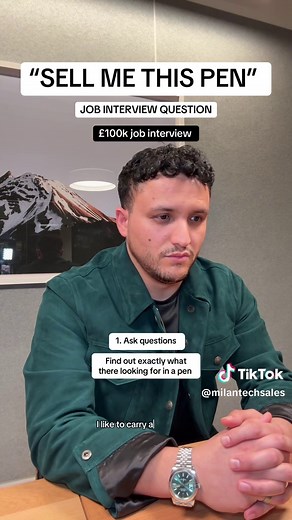 Mastering the 'Sell Me This Pen' Interview Technique