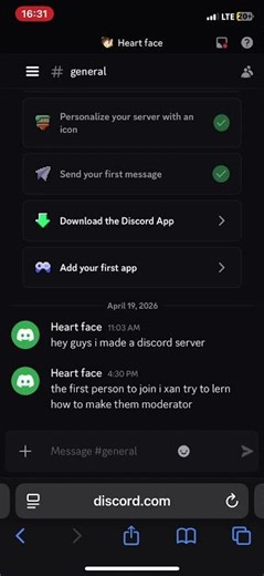 Please join the discord i can try to learn how to make someone moderator