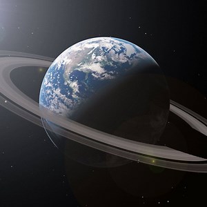 3.9M views · 41K reactions | Ever wondered what our sky would look like if we had rings like Saturn? | What If | Facebook