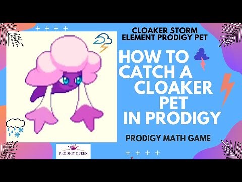 Prodigy Math Game | How to Catch a CLOAKER Pet in PRODIGY.