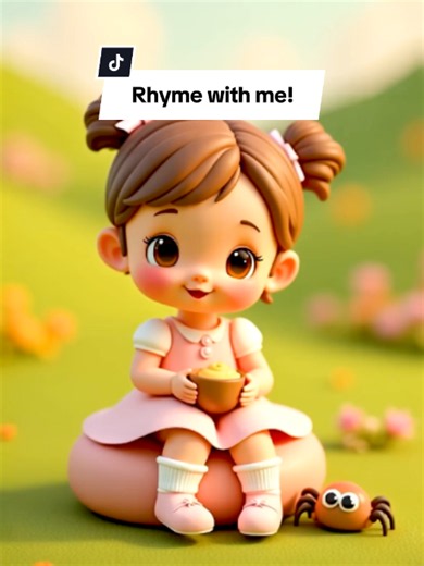 🕷️ Little Miss Muffet sat on a tuffet… 🎵 Rhyme along with Little Miss Muffet as a tiny spider comes to sit beside her! A fun animated version of the classic nursery rhyme for little learners. ✨ #LittleMissMuffet #NurseryRhymes #KidsRhymes #EnglishForKids #PreschoolLearning #ClassicRhymes
