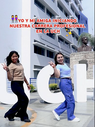 ¿Estudiar con tu bestie? ✅ En la UCH pueden construir su futuro juntos. 🚀💙 Descubre nuestras 15 carreras 👉 https://tufuturo.uch.edu.pe/ #fyp #limaperu #lima