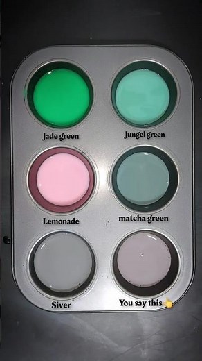 satisfying color mixing💚🩷🩶#shorts #satisfying #art #colormixing #shortvideo