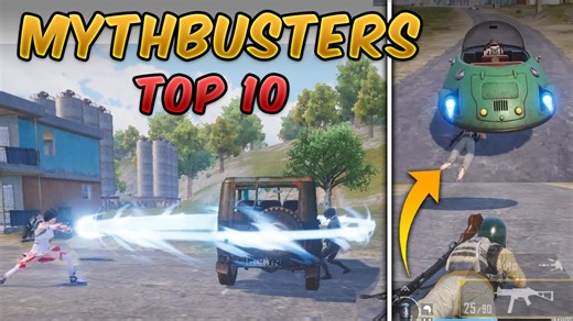Top 10 MythBusters | PUBG Mobile | Dragon Ball Super | Tips & Tricks Update 2.7 Myths #25 | Wan Qiu Gaming