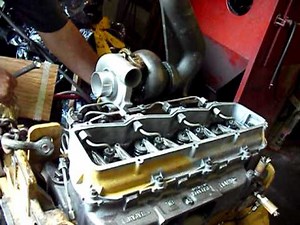 Caterpillar 3204 first start