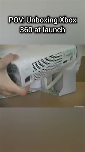 Unboxing Xbox 360 at launch #xbox #nostalgia