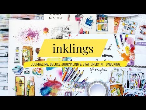 Unbox the February 2026 Inklings Journaling and Stationery Kits with me!