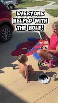 What do you think for my first 3D chalk art?