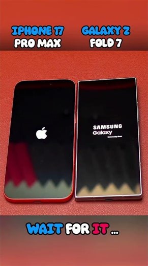 🚀😱 iPHONE 17 PRO MAX vs GALAXY Z FOLD7 SPEED TEST!! ⚡🔥