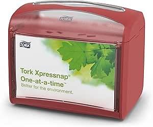 Tork Xpressnap Natural Dispenser Napkin N4, Universal, Interfold 1-ply, 13" x 8.5", 12 x 500 napkins, DX906E