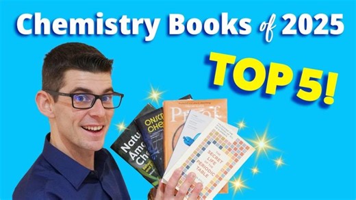 My Top 5 Chemistry Books of 2025 — The Best Science Reads This Year | Michael Freemantle