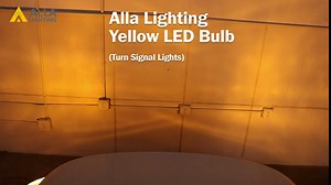 Alla Lighting 2800lm 7528 1157 LED Amber Yellow Bulbs Xtreme Super Bright BAY15D 2357 1157 LED Bulb 5730 33-SMD LED 1157 Bulb for Turn Signal Blinker Lights Replacement for Cars, Trucks, Motorcycles