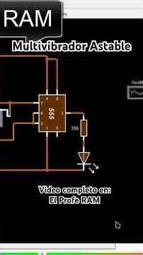 Build an astable multivibrator with a 555 timer in an easy and quick way