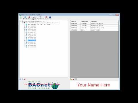 BACnet Browser Demo Tutorial
