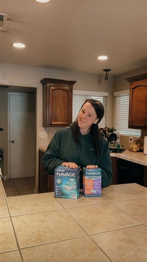 Maddy on Instagram: "#AD @navage4life is the easiest addition to my morning routine & the results are amazing! #naväge #motherhood #momofthree #sickseason #coldseason"