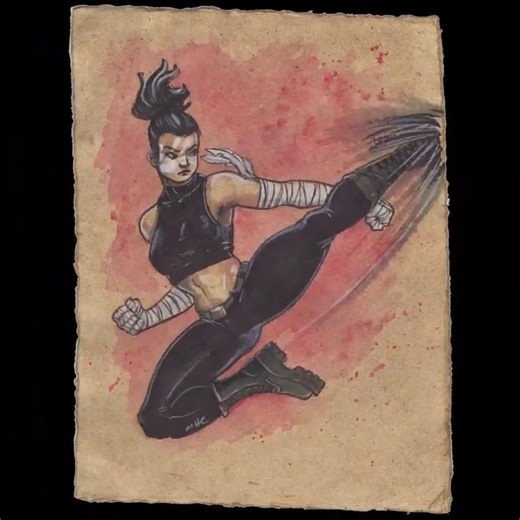 Drawing Echo in Action SHORT