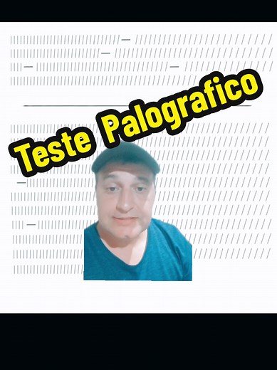 Teste Palográfico: o que é e como funciona no exame psicotécnico
