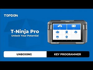 TOPDON T-Ninja Pro OBD Key Programmer Unboxing- OBDII365