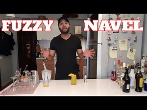 Fuzzy Navel/ How to make Fuzzy Navel/ Easy drinks to make at Home/ What TV