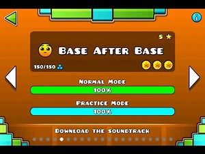 Geometry Dash: Base after Base 100% Complete