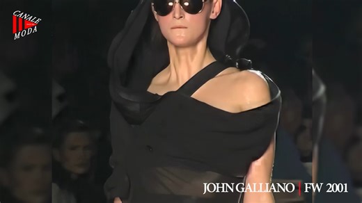 JOHN GALLIANO Fall 2001 Paris - Canale Moda