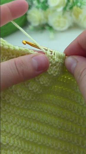 super easy tunisian baby blanket pattern #crochet