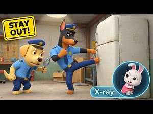 The Refrigerator Trap! 🧊 Pipi Rabbit is Trapped! | Sheriff Labrador Police Episode
