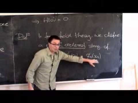 Lec 04 - Quantum Field Theory | University of Cambridge