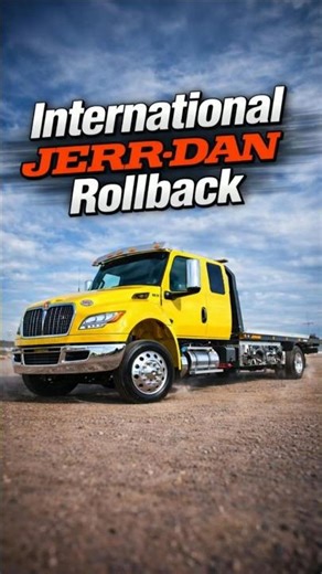 2027 International MV607 ‪@jerr-dan‬ rollback tow truck for sale at Midco Sales. #towtruck