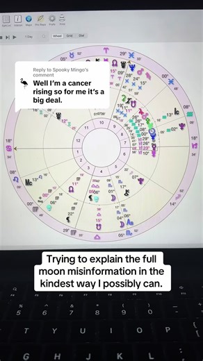 Replying to @Spooky Mingo (not talking about this person in particular) — I don’t need views, I don’t need clout— I genuinely CARE about people’s well being & being brainwashed into believing that every lunar event is going to be life changing (because of creators who consistently hyperbolize each lunar event) can be detrimental for some people who take this extremely seriously. And there’s a lot of them on here. It is a HUGE responsibility to have a large platform. You cannot be spewing absolut