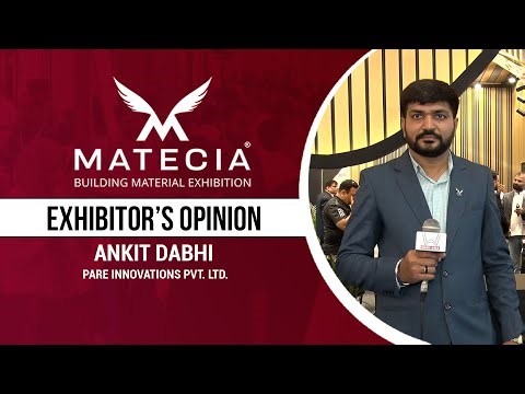 Ankit Dabhi, Pare Innovations Pvt Ltd. | MATECIA EXHIBITION